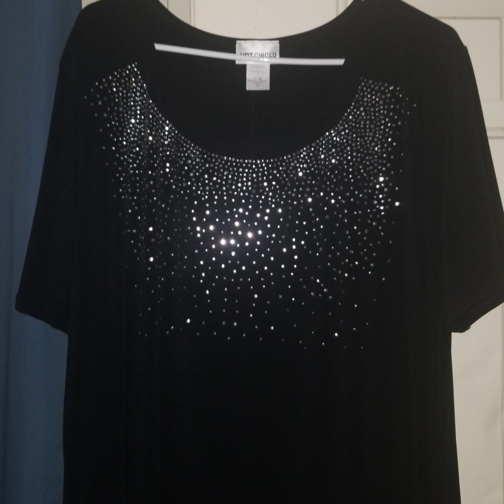 Black top with Embellishments